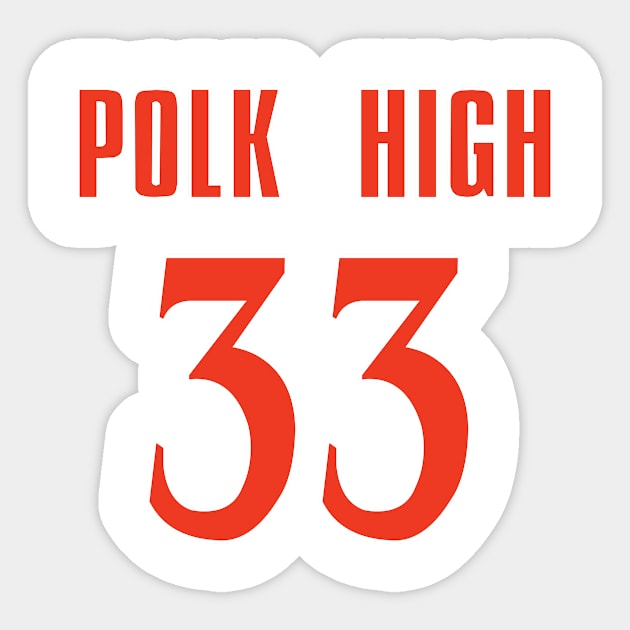 Polk High 33 Sticker by themodestworm